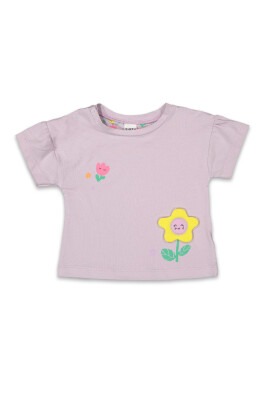 Wholesale Baby Girls Printed T-shirt 6-18M Tuffy 1099-9006 - 1
