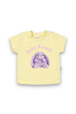 Wholesale Baby Girls Printed T-shirt 6-18M Tuffy 1099-9011 - 2