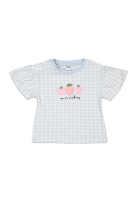 Wholesale Baby Girls Printed T-shirt 6-18M Tuffy 1099-9012 - 2