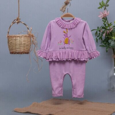 Wholesale Baby Girls Rompers 3-12M BabyZ 1097-5398 Lilac