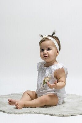 Wholesale Baby Girls Rompers 3-12M Wecan 1022-23178 - 1