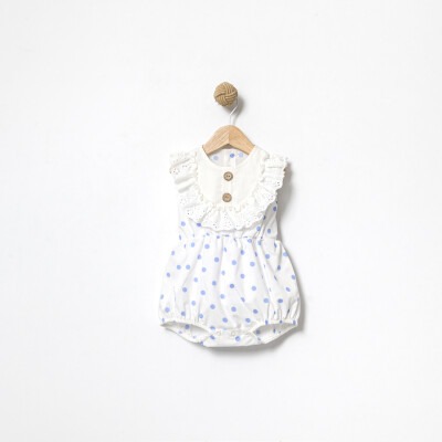 Wholesale Baby Girls Rompers 9-24M Cumino 1014-CMN3103 White