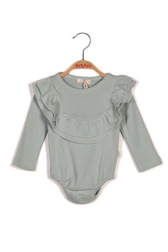 Wholesale Baby Girls Rompers Gots Certificate 100% Organic Cotton 0-36M Zeyland 1070-232M2MAC53 - 3