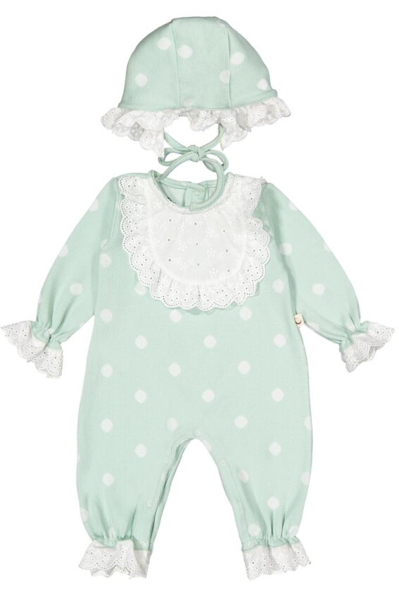 Wholesale Baby Girls Rompers with Hat 6-24M Babydivo 1024-655-1 - 2