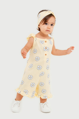 Wholesale Baby Girls Rompers with Headband 6-18M Tuffy 1099-1202 - 2