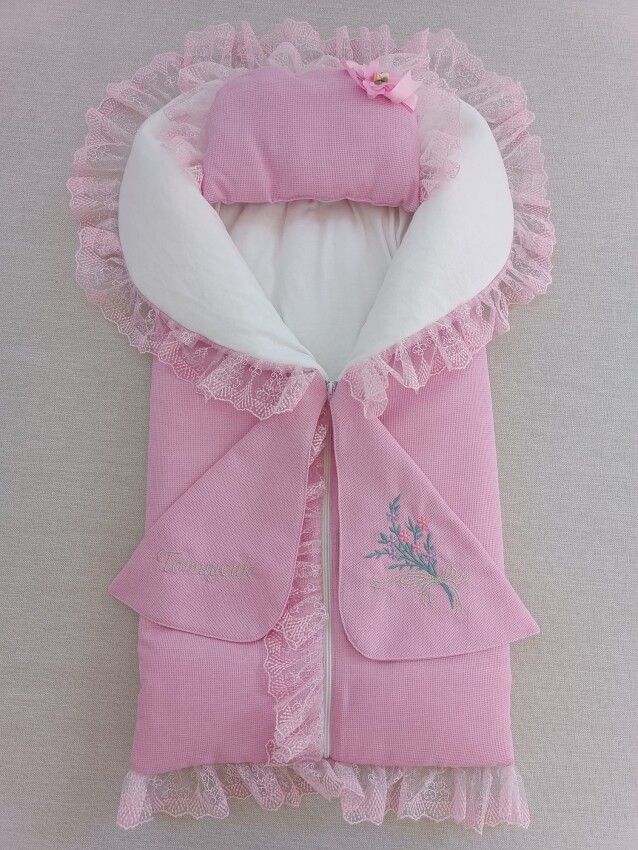 Wholesale Baby Girls Swaddle 0-12Y Tomuycuk 1074-45313 - 1