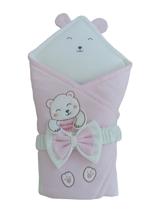 Wholesale Baby Girls Swaddle 0-18M Tomuycuk 1074-45297 - 1