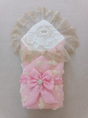 Wholesale Baby Girls Swaddle 0-18M Tomuycuk 1074-45374 - Tomuycuk