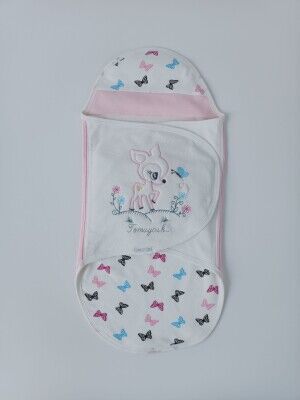 Wholesale Baby Girls Swaddle 0-6M Tomuycuk 1074-45379-02 - Tomuycuk