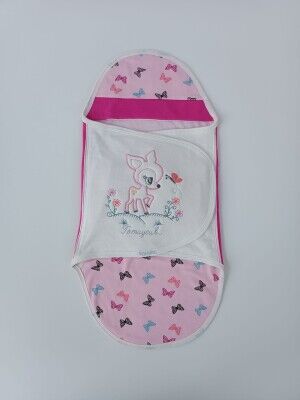 Wholesale Baby Girls Swaddle 0-6M Tomuycuk 1074-45379-02 - 2
