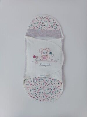 Wholesale Baby Girls Swaddle 0-6M Tomuycuk 1074-45382 - Tomuycuk