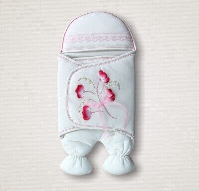 Wholesale Baby Girls Swaddle 0-9M Tomuycuk 1074-45051 - Tomuycuk