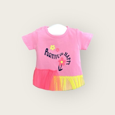 Wholesale Baby Girls T-shirt 6-18M Algiy Mini 2047-3500 - 2