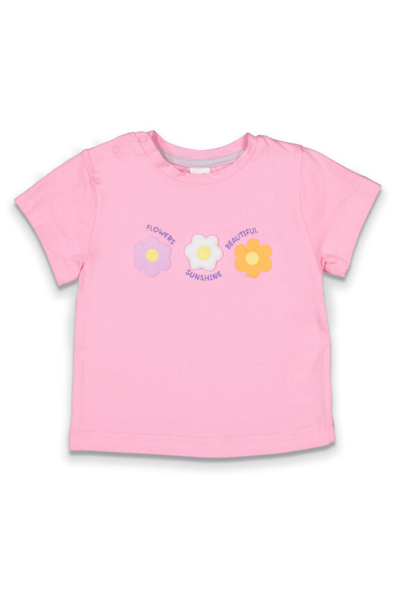 Wholesale Baby Girls T-shirt 6-18M Tuffy 1099-1904 - 1