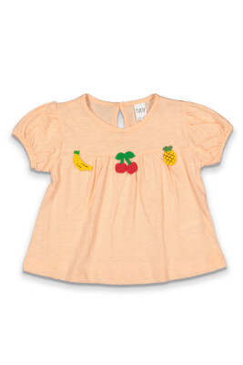 Wholesale Baby Girls T-shirt 6-18M Tuffy 1099-1916 - Tuffy