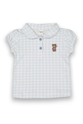 Wholesale Baby Girls T-shirt 6-18M Tuffy 1099-9002 Ice blue