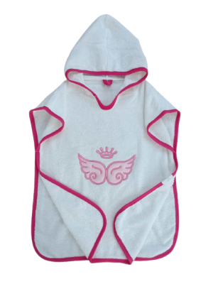 Wholesale Baby Girls Towel Hooded Pareo 0-18M Tomuycuk 1074-55096 - Tomuycuk
