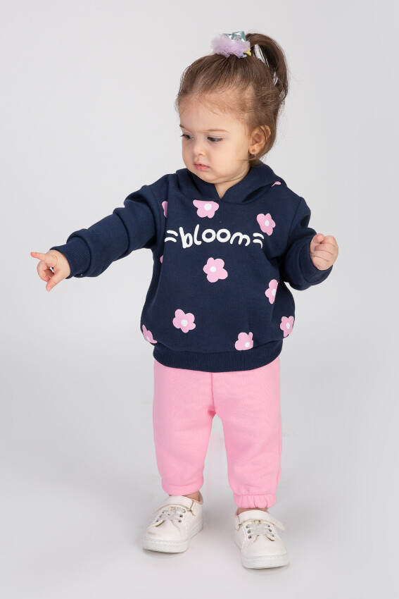 Wholesale Baby Girls Tracksuit Set 6-18M Tuffy 1099-01013 - 4