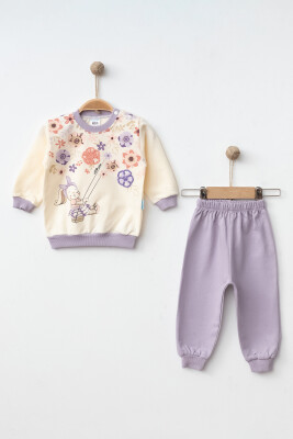 Wholesale Baby Girls Tracksuit Set 9-18M Hoppidik 2017-2363 - Hoppidik