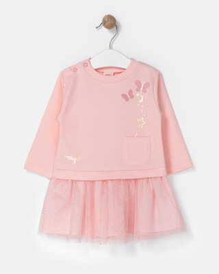 Wholesale Baby Girls Tulle Dress 9-24M Bupper Kids 1053-23929 - 1