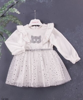 Wholesale Baby Girls Velvet Dress with Tulle 9-24M BabyRose 1002-3921 - Babyrose (1)