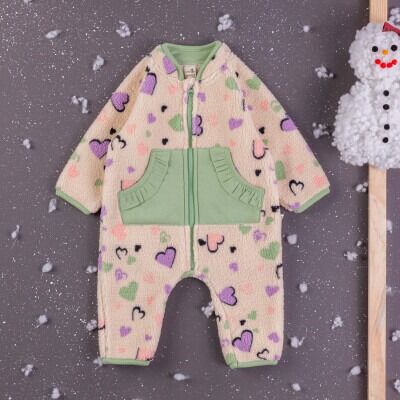 Wholesale Baby Girls Welsoft Rompers 3-12M BabyZ 1097-5422 - 1