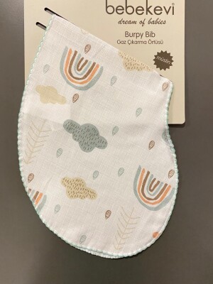 Wholesale Baby Muslin Burping Cloth 0-9M Bebek Evi 1045-BEVİ-873 Серый 