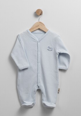 Wholesale Baby Newborn Jumpsuit 0-6M Flexi Baby 2063-252311 Baby Blue2