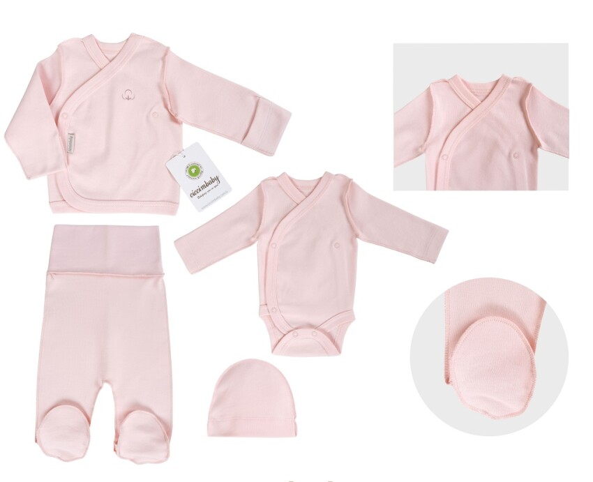 Wholesale Baby Newborn Set 0M Ciccimbaby 1043-4048 - 1