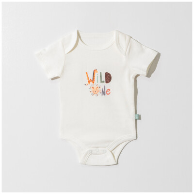 Wholesale Baby Printed Bodysuit 0-9M Pambuliq 2030-7101 - 1