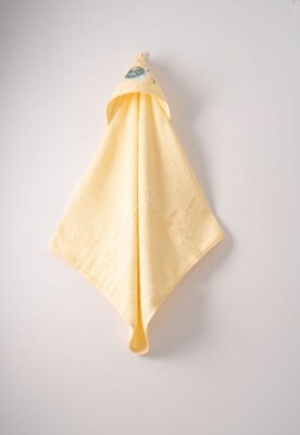 Wholesale Baby Towel 75x80 Ramel Kids 1072-305 Yellow