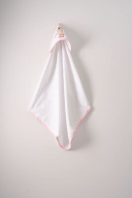 Wholesale Baby Towel 75x80 Ramel Kids 1072-421BEYAZ Розовый 