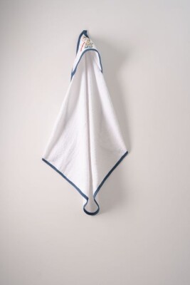 Wholesale Baby Towel 75x80 Ramel Kids 1072-421BEYAZ Светло-серовато- синий