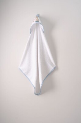 Wholesale Baby Towel 75x80 Ramel Kids 1072-421BEYAZ - 1