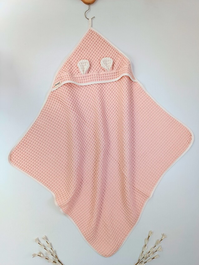 Wholesale Baby Ultra Soft Cotton Pique Blanket (86x86 cm) Tomuycuk 1074-10245 - 6