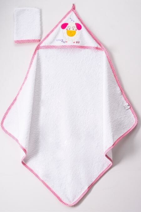 Wholesale Baby Unisex 2-Piece Set with Scrub Mitt and Towel 80x80 Ramel Kids 1072-462 - 2