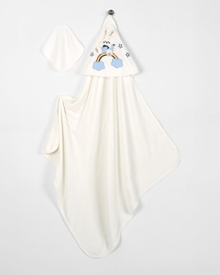Wholesale Baby Unisex 2-Piece Set with Scrub Mitt and Towel 85x85 Babyline 2015-9-668 - 3