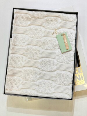 Wholesale Baby Unisex Blanket 80x90cm 0-18M Zeni 2049-3040 White