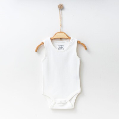 Wholesale Baby Unisex Body Suit 0-18M Gümüş Baby 2043-0051 - Gümüş Baby