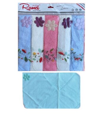 Wholesale Baby Unisex Handkerchief 25x40 Ramel Kids 1072-424 - Ramel Kids