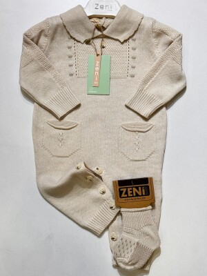 Wholesale Baby Unisex Jumpsuit 0-18M Zeni 2049-3014 - Zeni