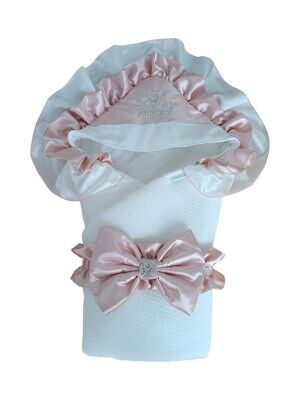 Wholesale Baby Unisex Swaddle 0-18M Tomuycuk 1074-45400 Dusty Rose