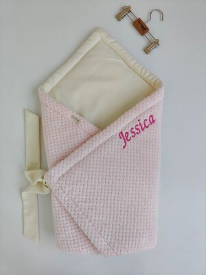 Wholesale Baby Unisex Swaddle 0-18M Tomuycuk 1074-45454 Pink