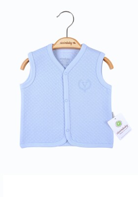Wholesale Baby Unisex Vest 3-12M Ciccimbaby 1043-4708 Blue