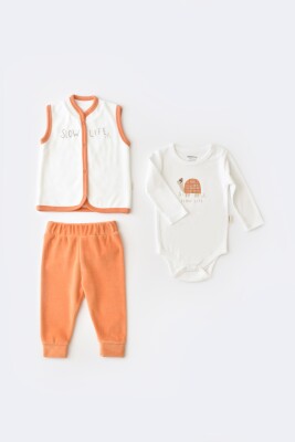 Wholesale Baby Velvet Suit 3-24M Baby Cosy 2022-CSYK6025 - Baby Cosy