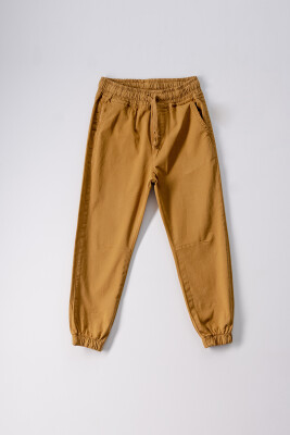 Wholesale Boy Jogger Trousers 2-7Y Lemon 1015-8580-R107-C - 1