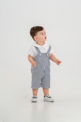 Wholesale Boy Patterned Slopet Suit 6-18M KidsRoom 1031-5910 - 1