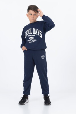 Wholesale Boys 2-Piece Set 10-13Y Tuffy 1099-852 Navy 