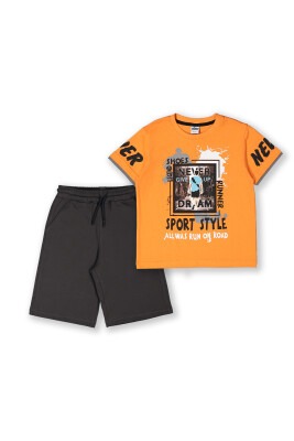 Wholesale Boys 2-Piece Shorts Set with T-shirt 8-14Y Elnino 1025-22162 - 1