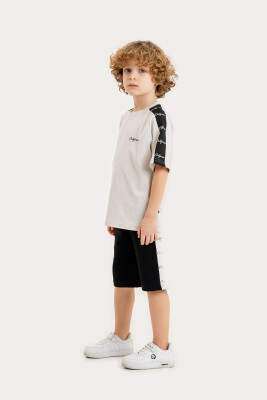 Wholesale Boys 2-Piece T-Shirt and Shorts Set 2-5Y Gold Class 1010-2607 - 2